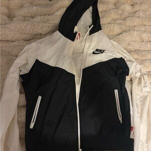 Nike Black and White Kids Jacket